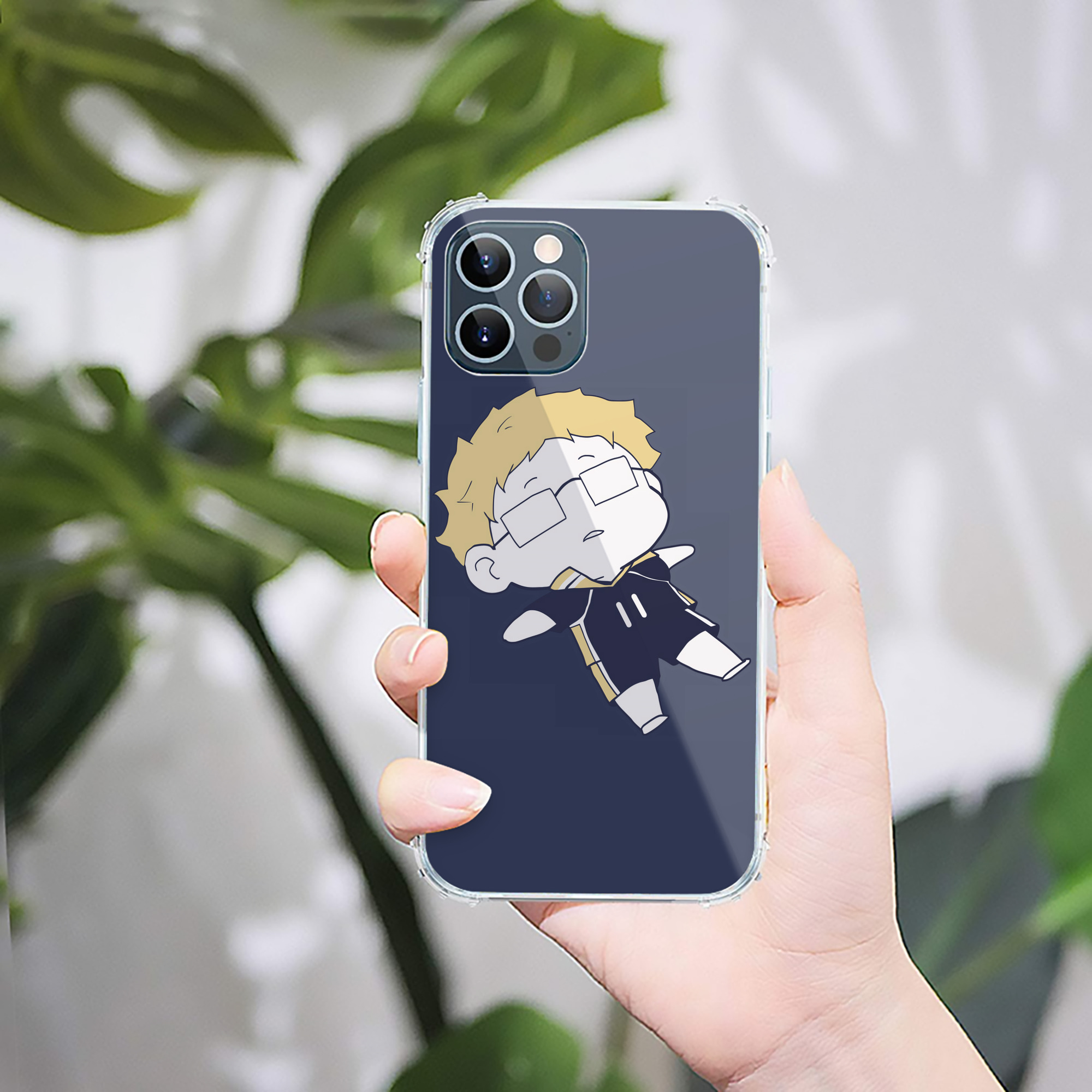 （画像用） ハイキュー!! Haikyu!! 【iPhone 12シリーズ対応】透明スマホケース（クリアソフトケース）